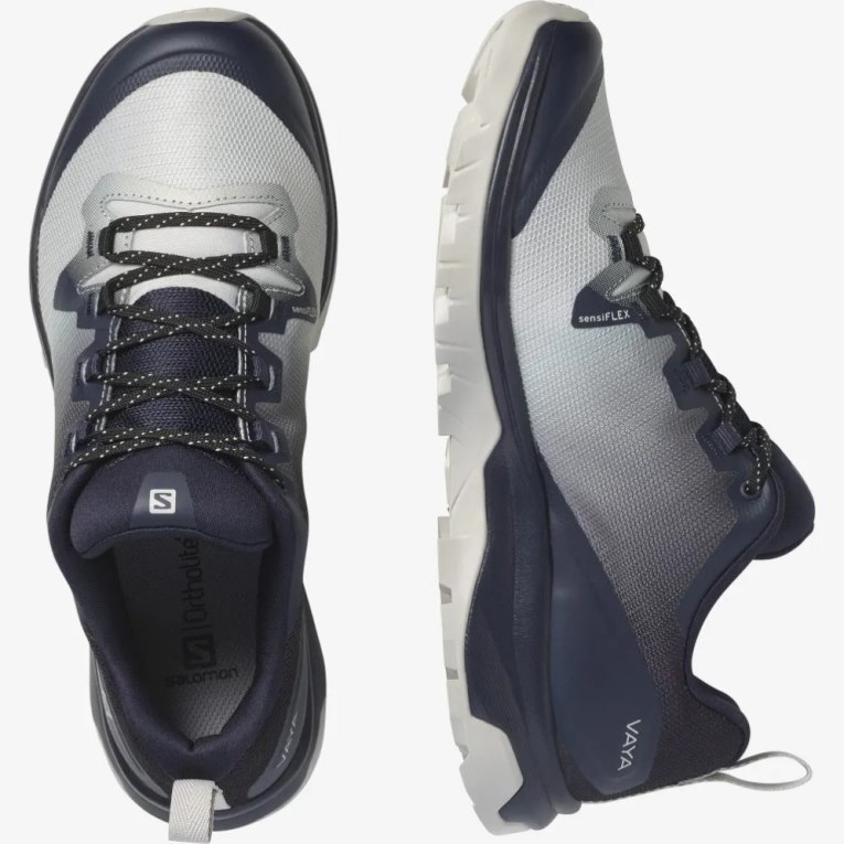 Botas Montaña Salomon Vaya Mujer Azul Marino Grises Claro | MX ZNCX978